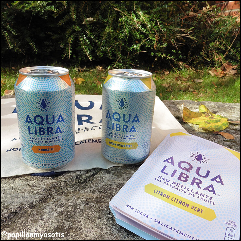 AQUA LIBRA : EAU PÉTILLANTE AUX EXTRAITS DE FRUITS [#BOISSON #WATER #HEALTHY]