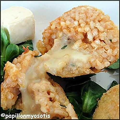 ARANCINI AU REBLOCHON [#SAVOIE #FROMAGE #CHEESE #ITALIE]