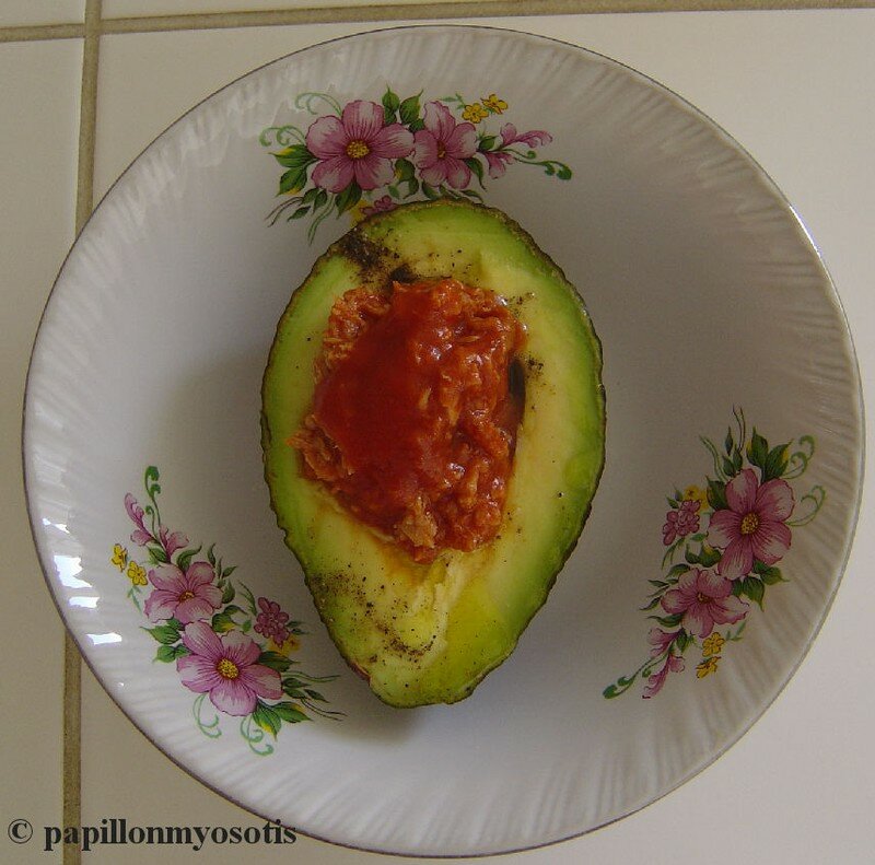 AVOCAT AUX MIETTES DE THON