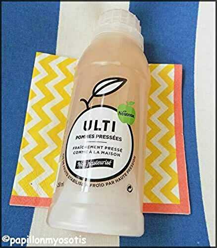 BOISSON ULTI POMME [#JUS #FRUITS #HEALTHY]