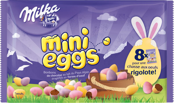 C'EST BIENTOT PAQUES... MINI EGGS MILKA [CONCOURS INSIDE]