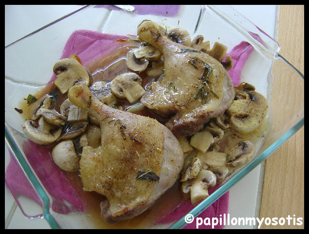 CANARD AUX CHAMPIGNONS