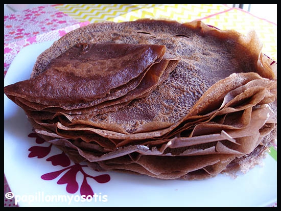 CHANDELEUR 2014 PART#2 - TEST DE LA PÂTE A CRÊPES AU CHOCOLAT FRANCINE