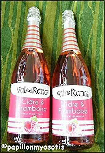 CIDRE AROMATISE VAL DE RANCE FRAMBOISE [#BRETAGNE #CIDRE #APÉRO #RAFRAÎCHISSANT]