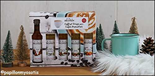 COFFRET DE SIROPS MONIN POUR BOISSONS CHAUDES [#CAFE #COFFEETIME #CHOCOLATCHAUD #COCOONING #MONIN]