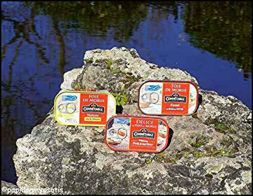 CONNETABLE : SELECTION DE FOIE DE MORUE [#POISSON #CONSERVESDEPOISSON #BRETAGNE #OMEGA3]