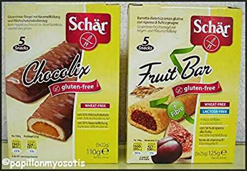 DÉCOUVERTE DES BARRES SCHAR [#TESTPRODUITS #SANSGLUTEN #GLUTENFREE]