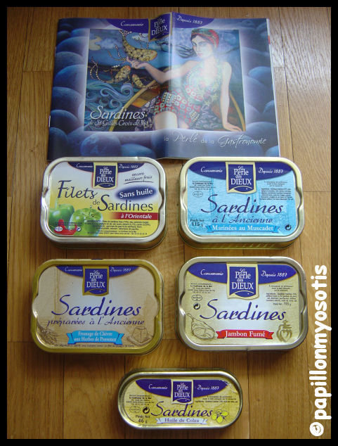 GOÛTEZ À DE DELICIEUSES SARDINES AVEC LA CONSERVERIE LA PERLE DES DIEUX