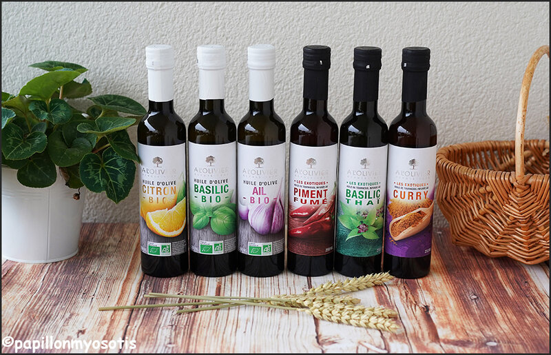 HUILES A L'OLIVIER : HUILES DE TOURNESOL AUX ÉPICES & HERBES AROMATIQUES ; HUILES D'OLIVE INFUSÉES BIO [#MADEINFRANCE #DAREGAL]