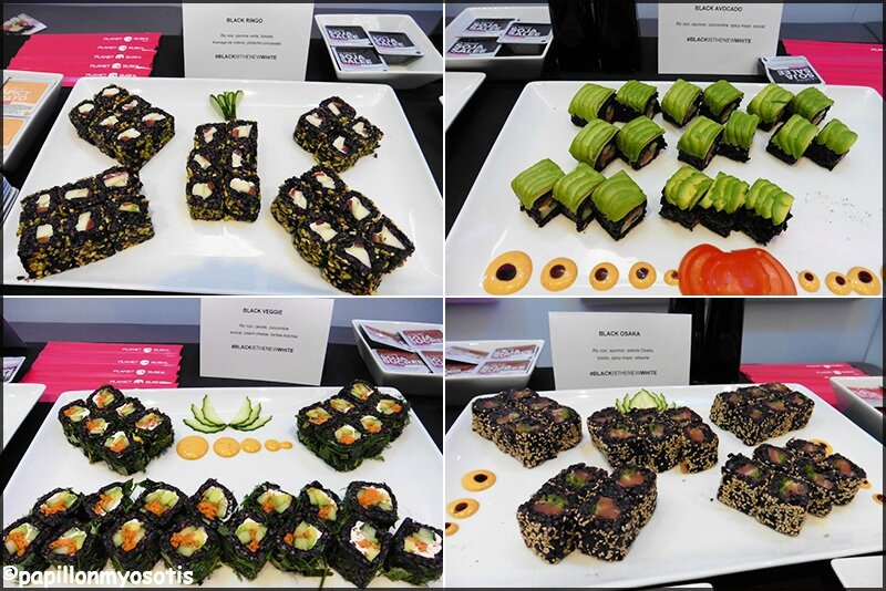 LA COLLECTION BLACK DE PLANET SUSHI [#BLACKISTHENEWWHITE #PLANETSUSHI #MAKIS]