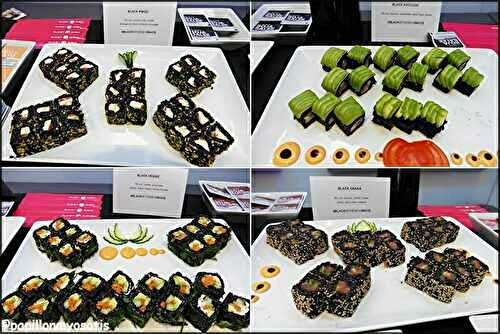 LA COLLECTION BLACK DE PLANET SUSHI [#BLACKISTHENEWWHITE #PLANETSUSHI #MAKIS]