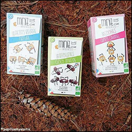 LA GAMME DE BISCUITS MINIZ & CIE DE NATURE & CIE [#KIDS #GOUTER #BIO #BISCUITS #MADEINFRANCE #GLUTENFREE]