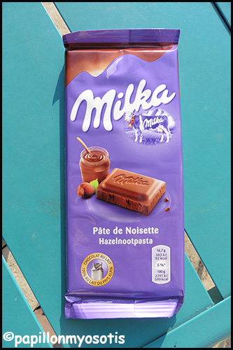 LA TABLETTE MILKA PÂTE DE NOISETTE [#CHOCOLAT #MILKAADDICT #MILKA]