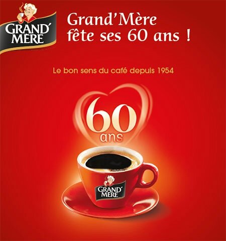 LE CAFE GRAND'MERE FÊTE SES 60 ANS [#CONCOURS #COFFEE #GRANDMERE60ANS]