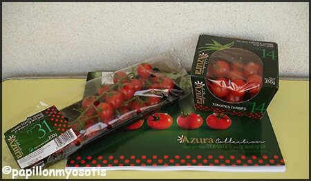 LE SOLEIL DANS VOTRE ASSIETTE AVEC LES TOMATES AZURA COLLECTION [#TOMATES #SOLEIL #PIQUENIQUE]