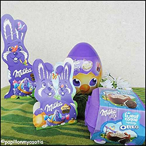 LES CHOCOLATS MILKA POUR PÂQUES [#CHOCOLAT #PAQUES #MILKA #PAQUESENVILLE]