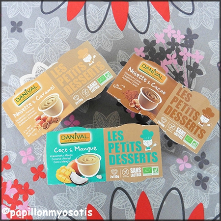 LES CRÈMES DESSERTS VÉGÉTALES DE DANIVAL [#BIO #VEGAN #SANSLACTOSE #VÉGÉTAL #SANSGLUTEN]