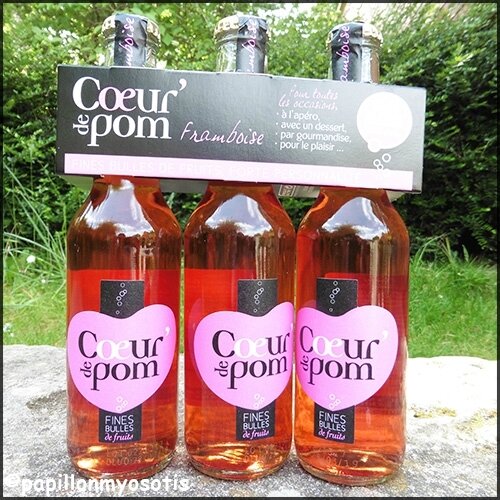 LES FINES BULLES DE FRUITS COEUR DE POM' EN PETITES BOUTEILLES [#POMME #JUSDEFRUIT #MADEINFRANCE]