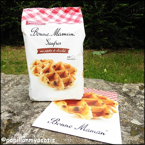 LES GAUFRES AUX PÉPITES DE CHOCOLAT BONNE MAMAN [#GOURMANDISE #BONNEMAMAN]