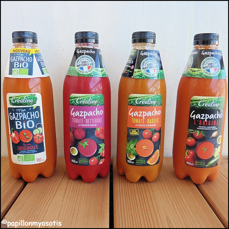 LES GAZPACHOS DE CREALINE [#SOUPE #GAZPACHO #ESPAGNE #CREALINE #MADEIFRANCE]