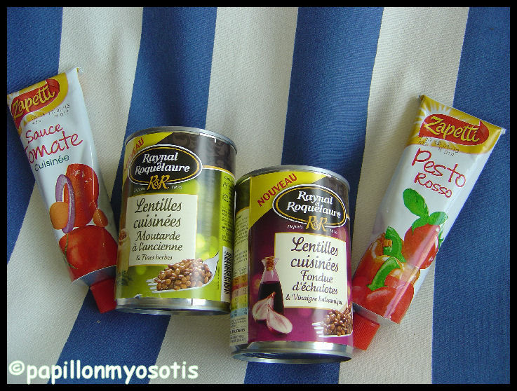 LES LENTILLES RAYNAL ET ROQUELAURE – SAUCES EN TUBE ZAPETTI