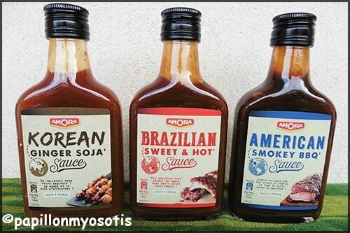 LES SAUCES AMORA : BRAZILIAN, AMERICAN, KOREAN - UN TOUR DU MONDE DES SAVEURS [#AMORA #WORLDFOOD]