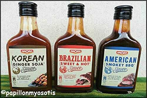 LES SAUCES AMORA : BRAZILIAN, AMERICAN, KOREAN - UN TOUR DU MONDE DES SAVEURS [#AMORA #WORLDFOOD]