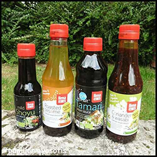 LES SAUCES ASIATIQUES LIMA [#ASIANFOOD #VEGAN #BIO #ORGANIC]