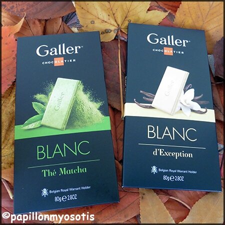 LES TABLETTES DE CHOCOLAT BLANC GALLER [#CHOCOLAT #CHOCOLATE #GALLER #BELGIANCHOCOLATE]