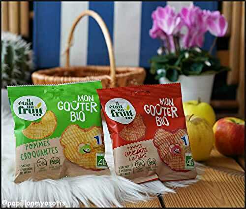 MON GOÛTER BIO IL ÉTAIT UN FRUIT {CONCOURS} - [#MADEINFRANCE #SNACKING #BIO #CONCOURS]