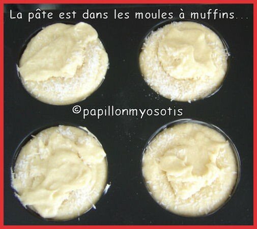 MUFFINS A LA VANILLE