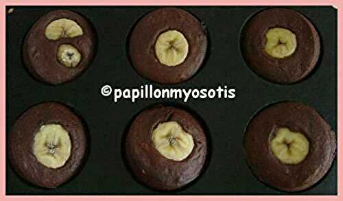 MUFFINS CHOCOLAT-BANANE