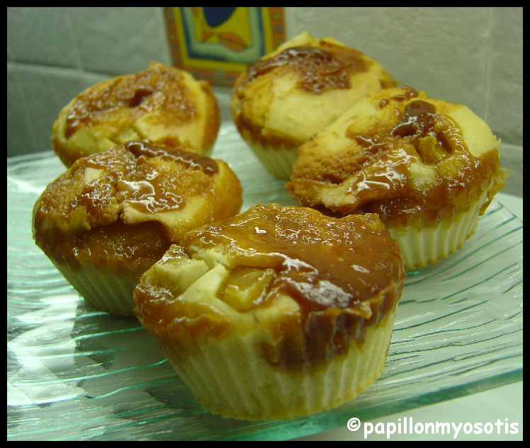 MUFFINS POIRE & CARAMEL AU BEURRE SALE