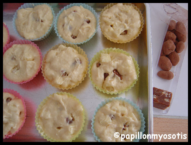 MUFFINS POMMES-CARAMEL