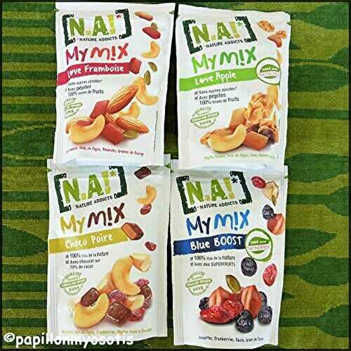 N.A! NATURE ADDICTS : MY MIX : NOUVEAU SNACK A PICORER [#FRUITS #SNACKING #HEALTHY]