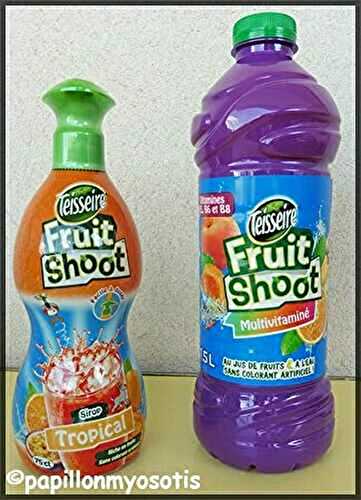 NOUVEAUTÉS PRODUITS POUR LE GOÛTER : FRUIT SHOOT DE TEISSEIRE & BONNE MAMAN [#KIDS #TEISSEIRE #BONNEMAMAN]