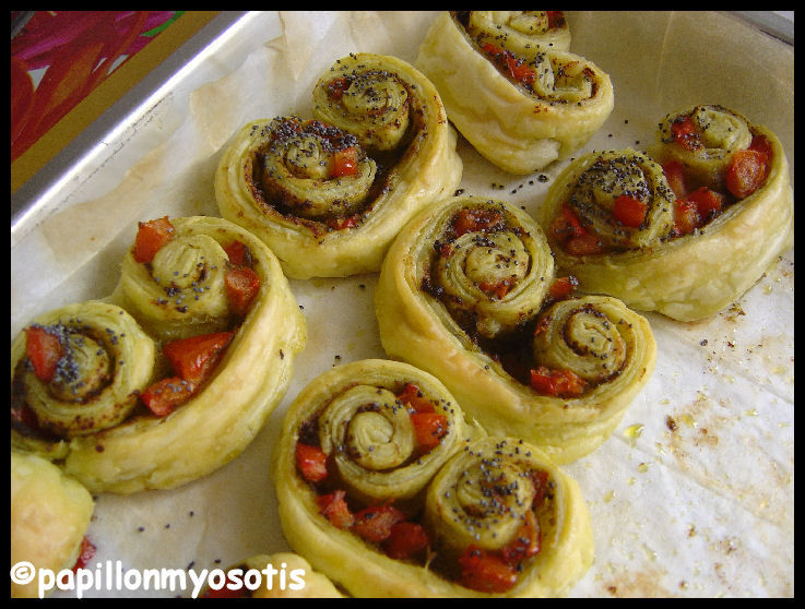 PALMIERS AU PESTO ET A LA TOMATE [#APÉRO #ITALY #ITALIE]