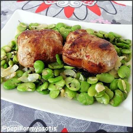 PAUPIETTES DE VEAU AUX FÈVES [#VIANDE #CIRCUITCOURT #MADEINFRANCE]