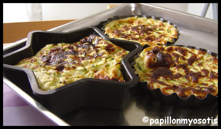 PETITS FLANS DE COURGETTE & BOURSIN®