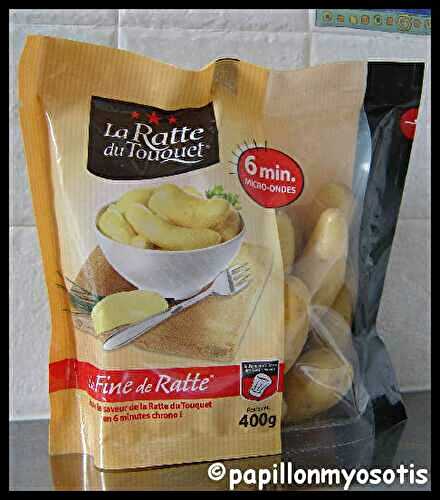 POMMES DE TERRE RATTE DU TOUQUET AU REBLOCHON