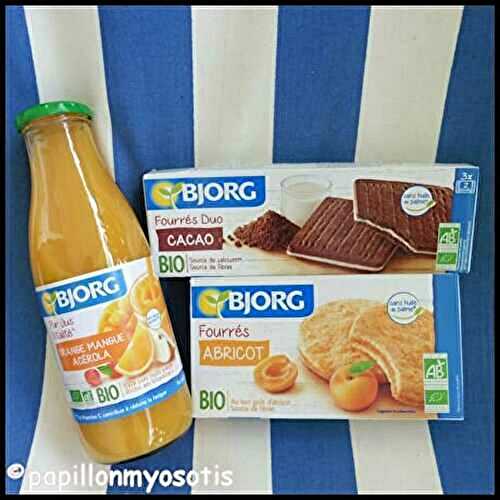 PRENEZ LE GOÛTER AVEC BJORG [#BIO #ORGANIC #SANSGLUTEN #GLUTENFREE]