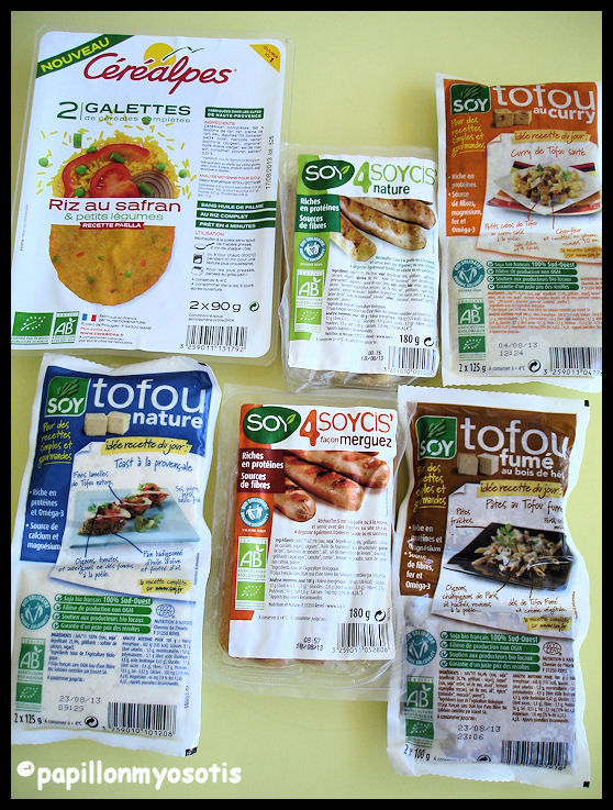 PRODUITS SOY & CEREALPES -- POELEE DE LEGUMES AU TOFU