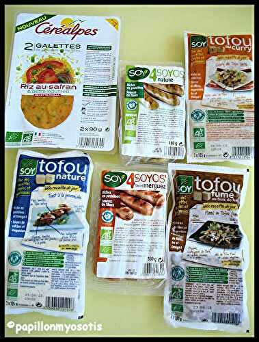 PRODUITS SOY & CEREALPES -- POELEE DE LEGUMES AU TOFU