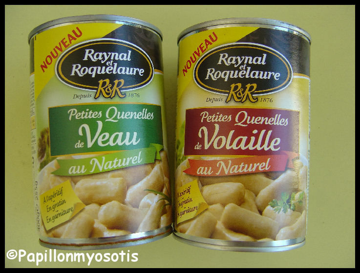 QUENELLES AU NATUREL RAYNAL & ROQUELAURE