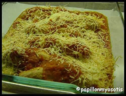 QUENELLES DE BROCHET SAUCE TOMATE ET SON ASSIETTE DE SPAGHETTI