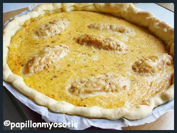 QUICHE AUX QUENELLES DE SAUMON [#QUICHE #HOMEMADE #POISSON]