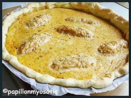 QUICHE AUX QUENELLES DE SAUMON [#QUICHE #HOMEMADE #POISSON]