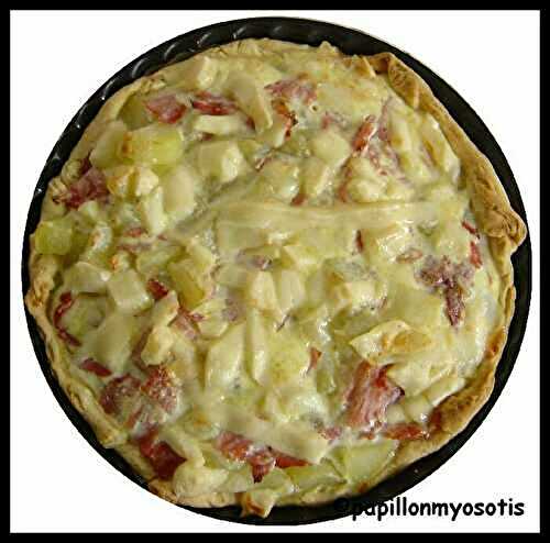 QUICHE PARMENTIERE AU GOUDA