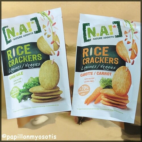 RICE CRACKERS VEGGIES DE N.A! NATURE ADDICTS [#SANSGLUTEN #APERO #GLUTENFREE #VEGGIE]