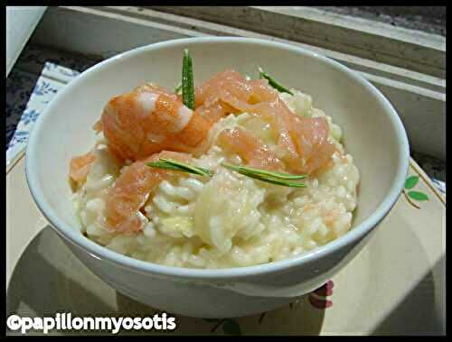 RISOTTO AU SAUMON FUME